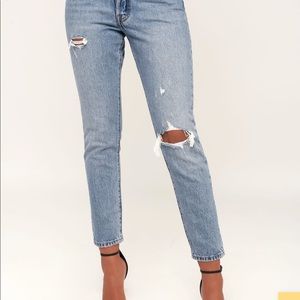 NWT Levi’s Jeans 501 Skinny in Can't Touch This